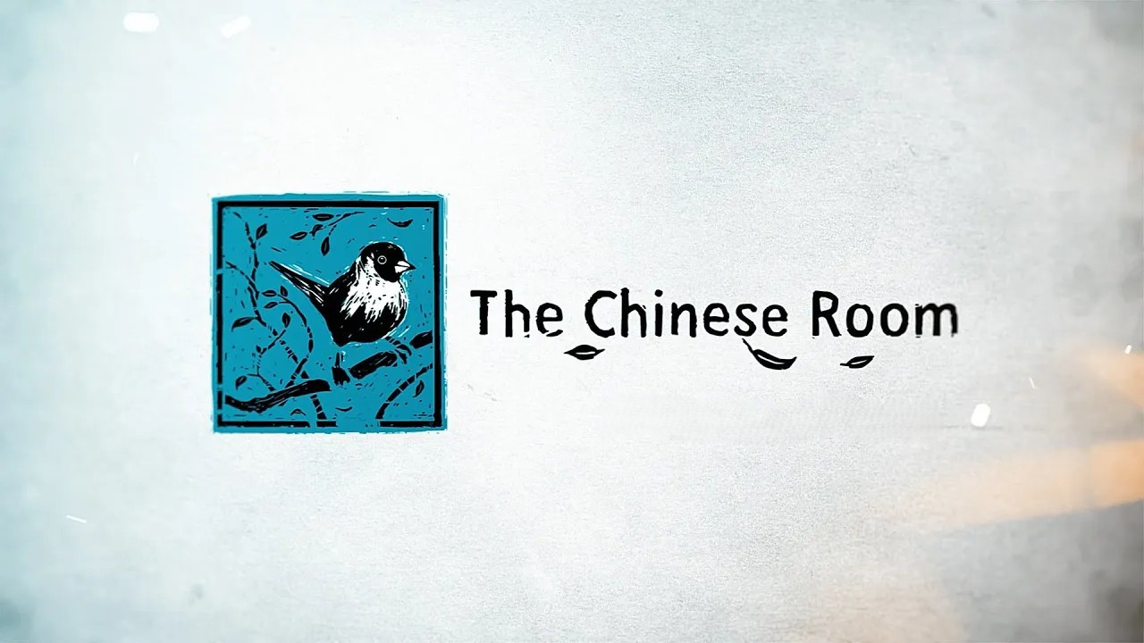 The Chinese Room's logo - a bird in turquoise background.